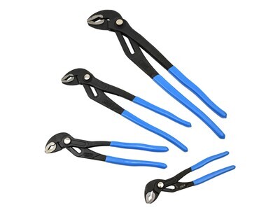 Satz verstellbare Zangen für Rohre 4-tlg. 175mm-400mm CRV