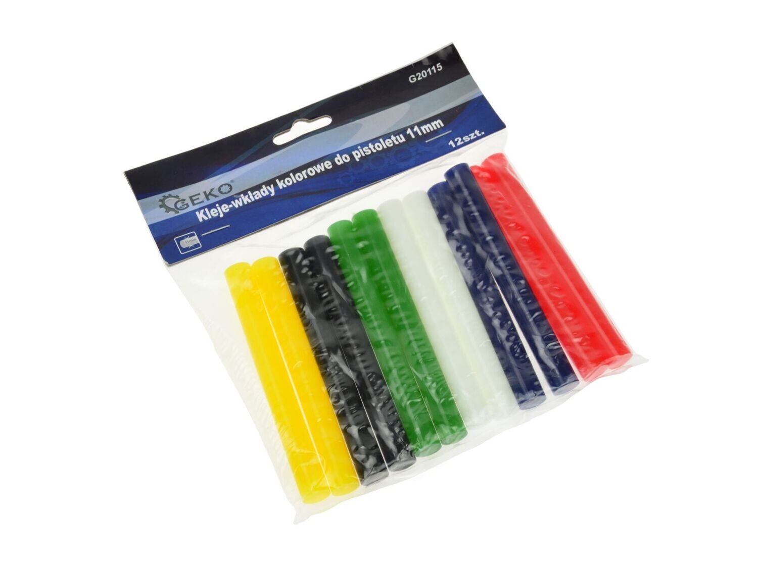 Kleberfarbene Patronen für eine Pistole 11mm 12Stk.