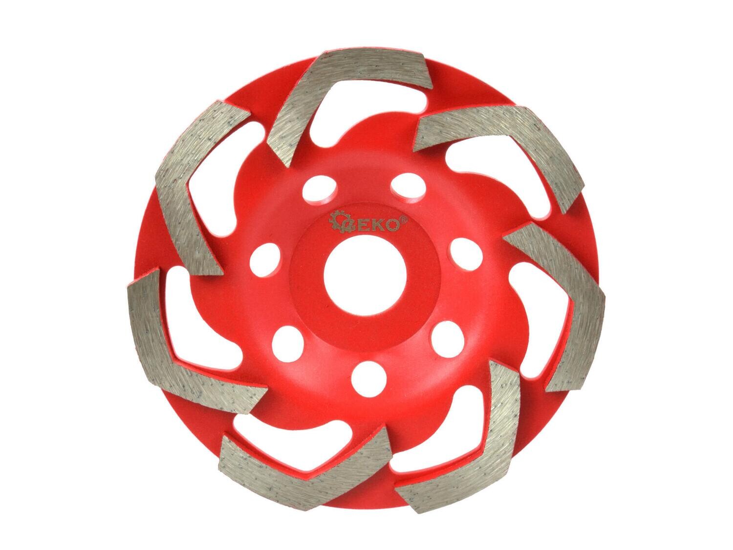 ROT 125 mm x 5 mm (50) Diamanttrennscheibe zum Schleifen von Beton
