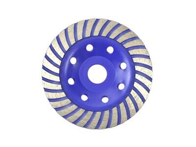Diamant Schild. zum Schleifen 125mm Turbo GEKO