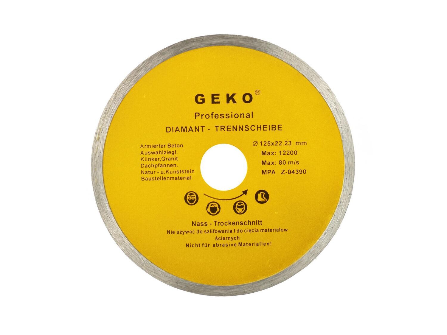 Schirmdm.125mm Voll GEKO PROFI