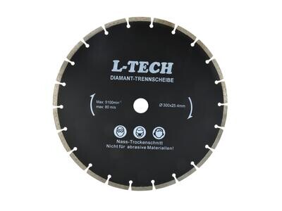 Schirm Ø 300x8x25,4mm, Segment L-TECH schwarz