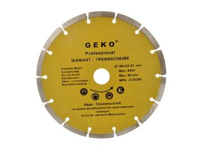 Scheibendurchmesser 180mm Segment GEKO PROFI