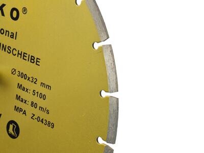Schirm Ø 300x8x32mm, Segment GEKO PROFI