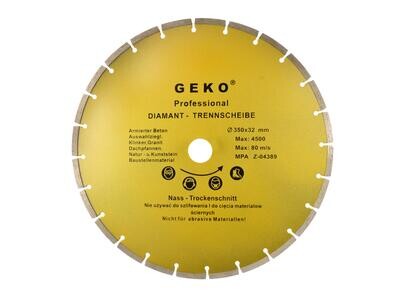Schirm Ø 350x8x32mm, Segment GEKO PROFI