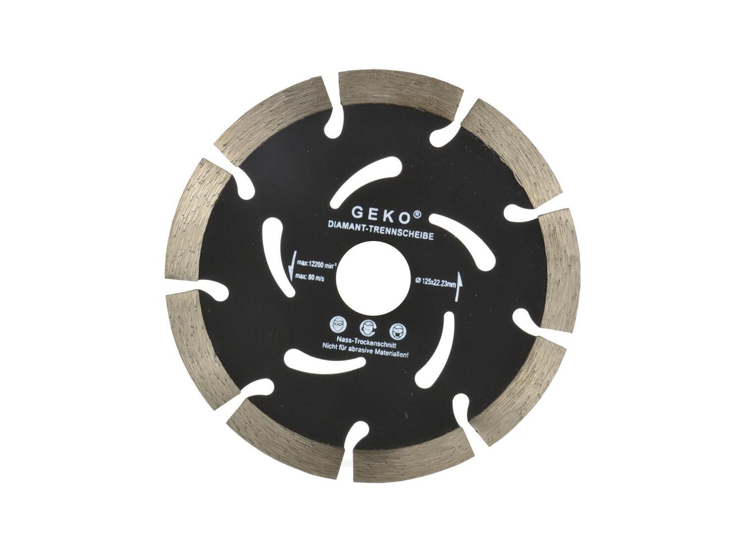 Schirm Ø125mmx10mm / schwarz / GEKO