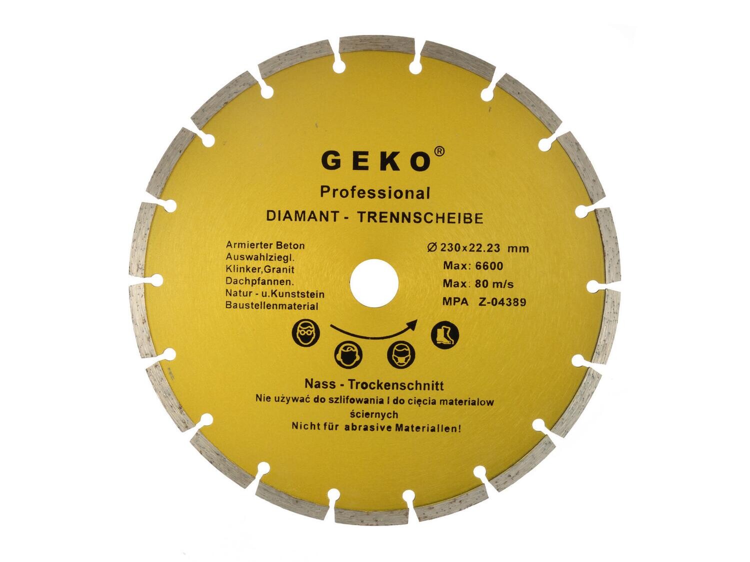 Schirmdurchmesser 230mm Segment GEKO PROFI