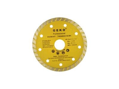 Schild Durchm.115mm Turbo GEKO PROFI