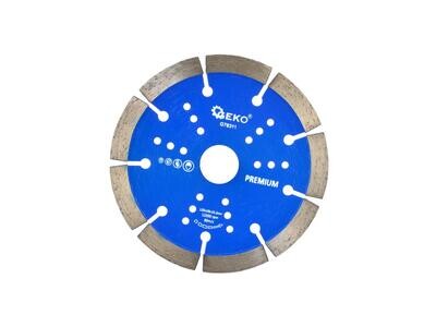 Schirmdurchmesser 125x10x22,2 mm Segment. GEKO PREMIUM per Laser