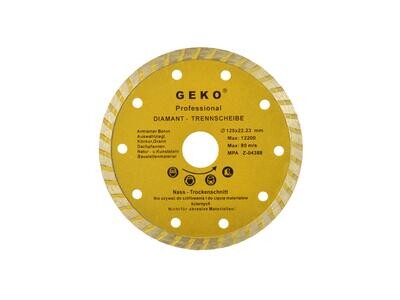 Schild Ø125mm Turbo GEKO PROFI