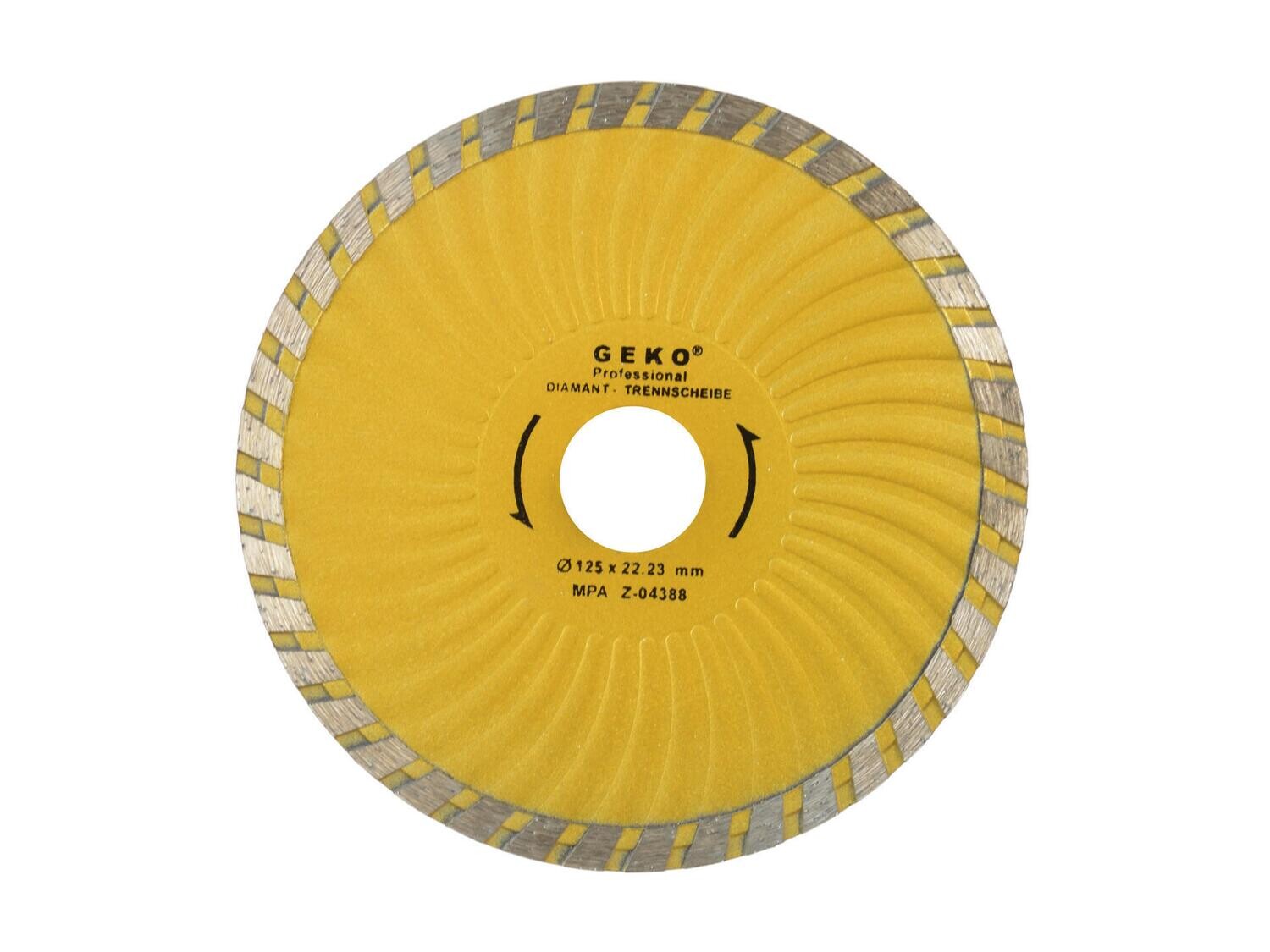 Schild Ø125mm Turbo plus GEKO PROFI