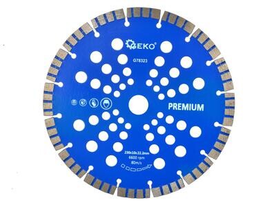 Schild Ø 230x10x22,2mm Turbo GEKO PREMIUM per Laser