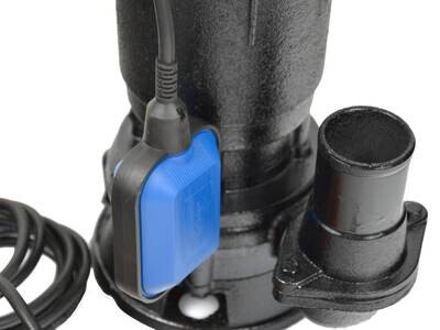 WQD Klärgrubenpumpe - Schwimmermühle + Thermoschalter