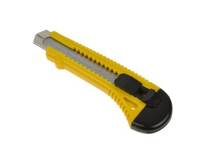 Tapete Messer 100x18x0.5mm Metall. Führer
