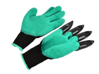 Gartenhandschuhe mit Krallen