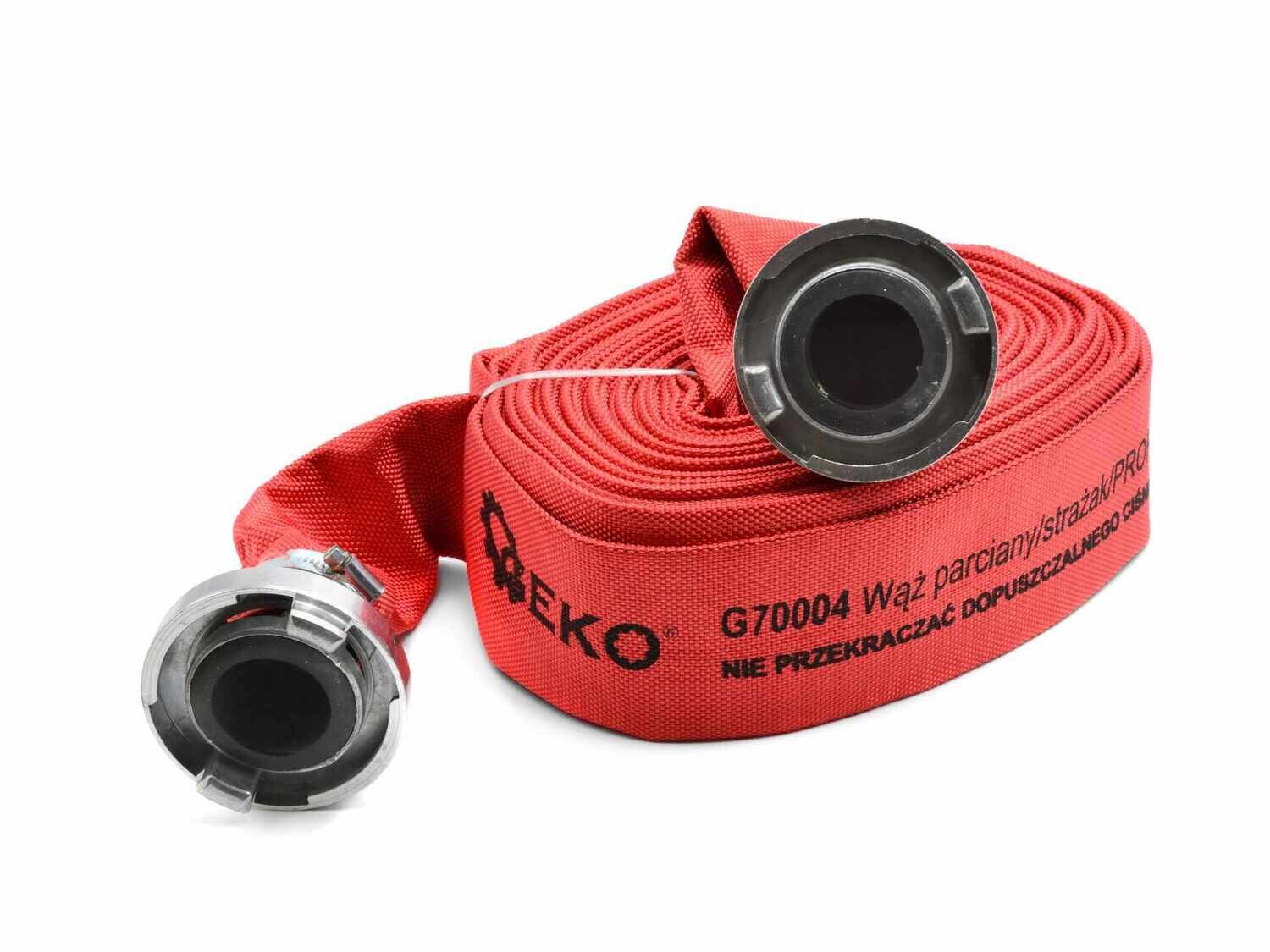Gurtbandschlauch / Feuerwehrmann / 2&quot; 20m 8 bar / schwer-5kg /