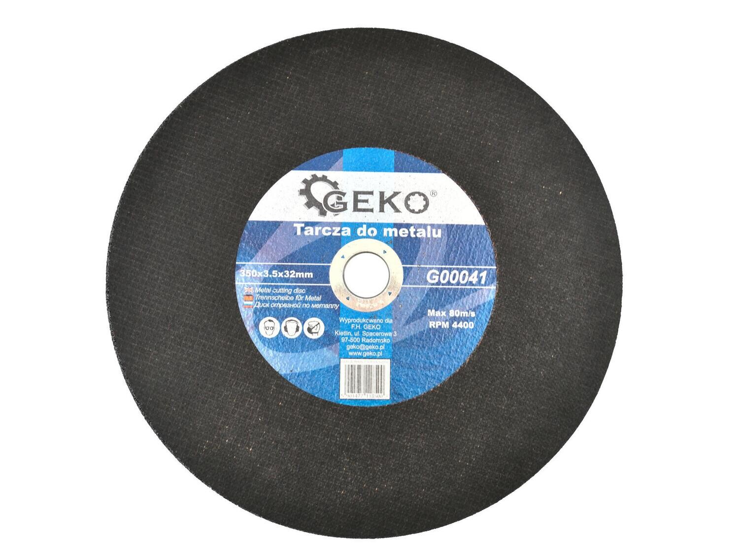 5 Stk. Scheibe für Metall 350x3,5x32 GEKO
