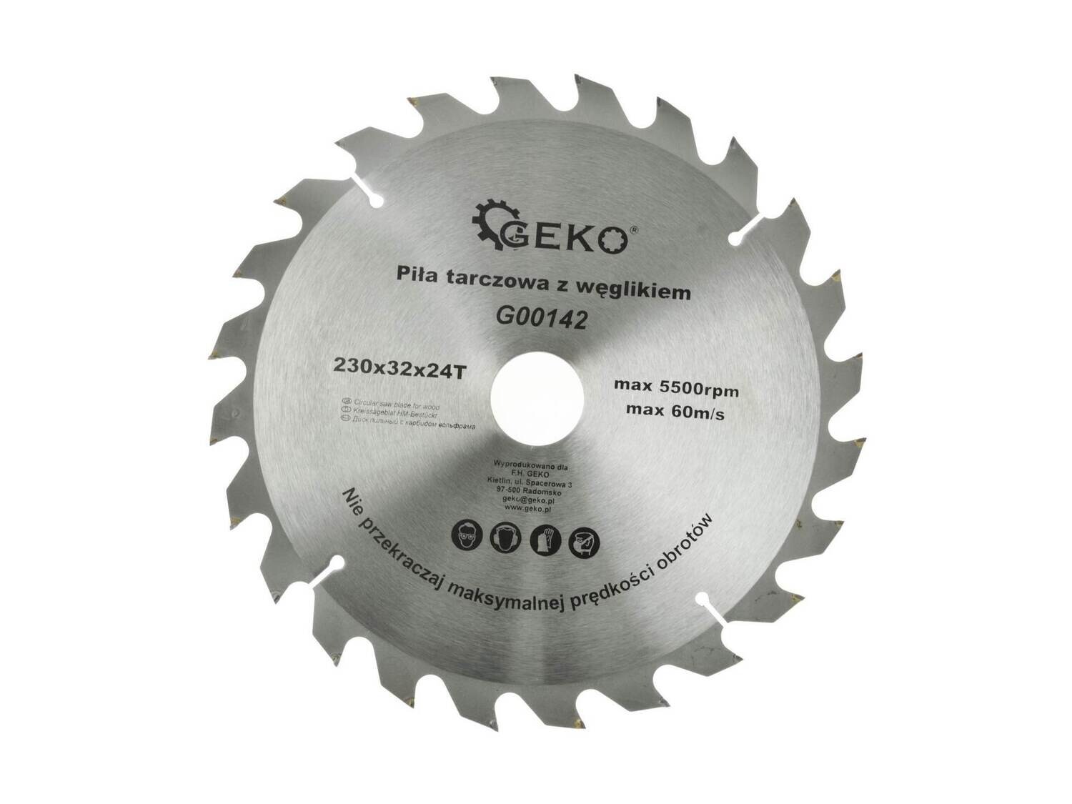 Klinge für Holz 230x32x24T