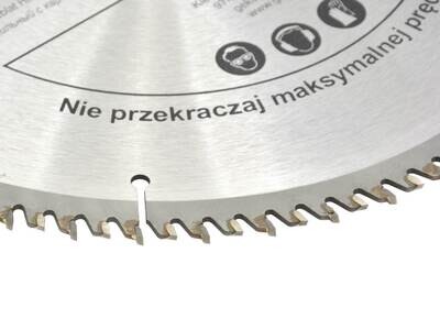 Klinge für Holz 250x32x80T + Reduktion 25,4mm