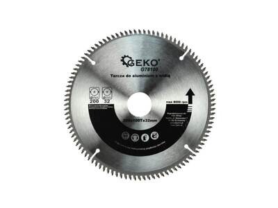 Schild für Aluminium mit Widia 200mmx100Tx32mm + Reduziersatz