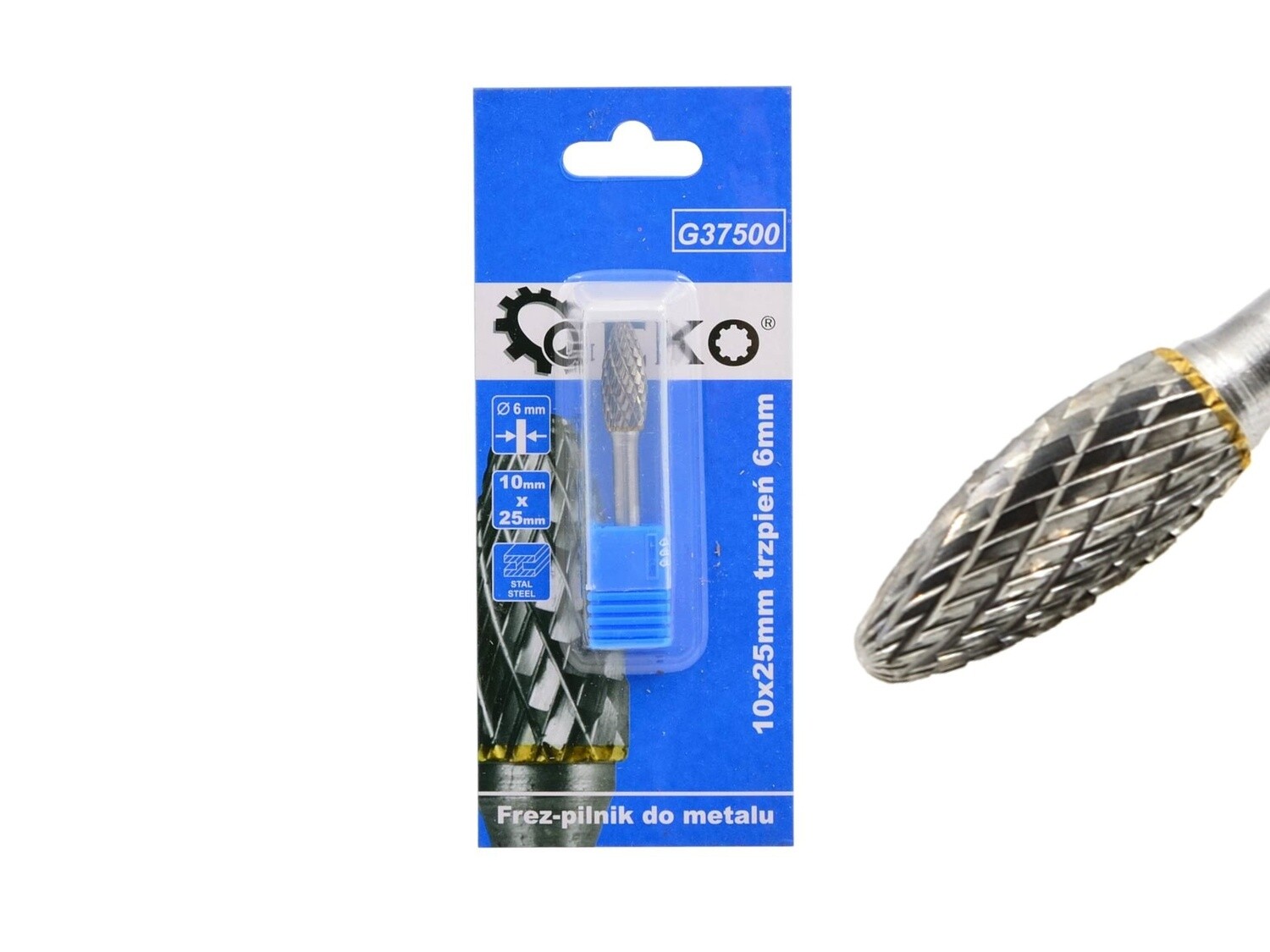 Metallschneiderfeile 10x25mm, Schaft 6mm