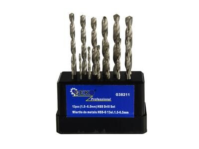 Satz Silberbohrer für GEKO 1,5-6,5 / 13Stk.