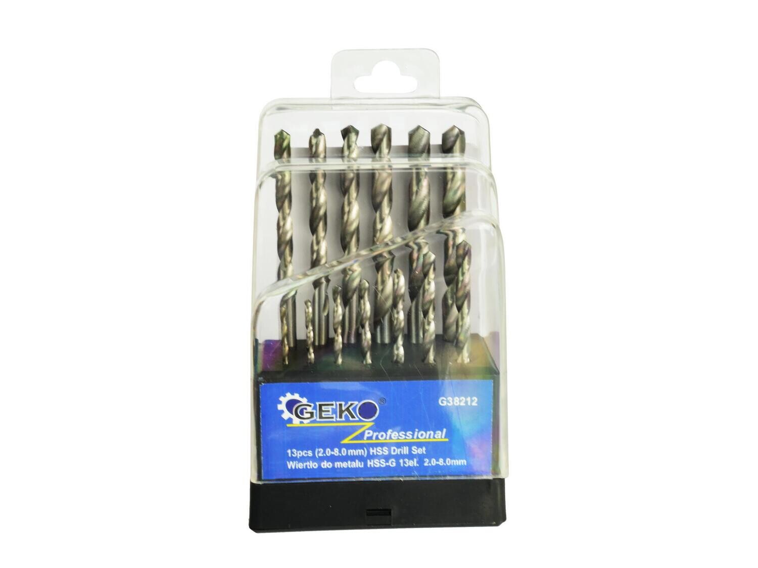 Set Silberbohrer für GEKO Metall 2-8mm / 13St