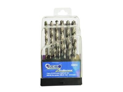 Set Silberbohrer für GEKO Metall 2-8mm / 13St