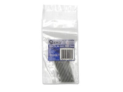 10 Stk. Metallbohrer HSS 2mm GEKO