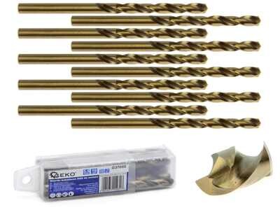 10 Stk. HSS-Kobaltbohrer für Metall 5,5 mm