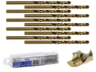 10 Stk. HSS-Kobaltbohrer für Metall 4 mm