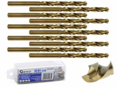 10 Stk. HSS-Kobaltbohrer für Metall 7,5 mm