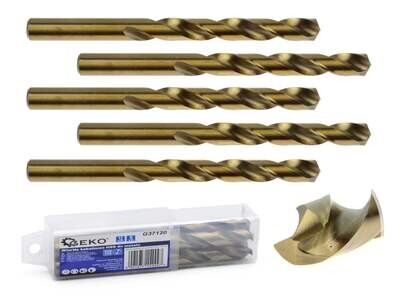 5 Stk. HSS-Kobaltbohrer für Metall 12 mm
