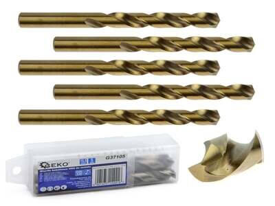 5 Stk. HSS-Kobaltbohrer für Metall 10,5 mm