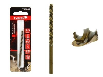 HSS M35 Kobaltmetallbohrer 4,5 mm