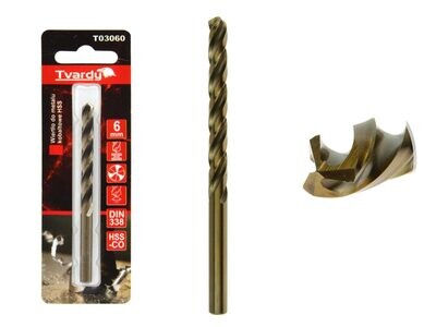 HSS M35 Kobaltmetallbohrer 6 mm