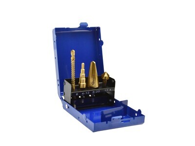 Set Universalbohrer mit HEX-Griff 4-tlg