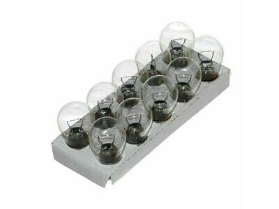 10x TECPO 12V 21W KUGELLAMPE BA15S P21W BREMSLICHT RÜCKLICHT TAGFAHRLICHT