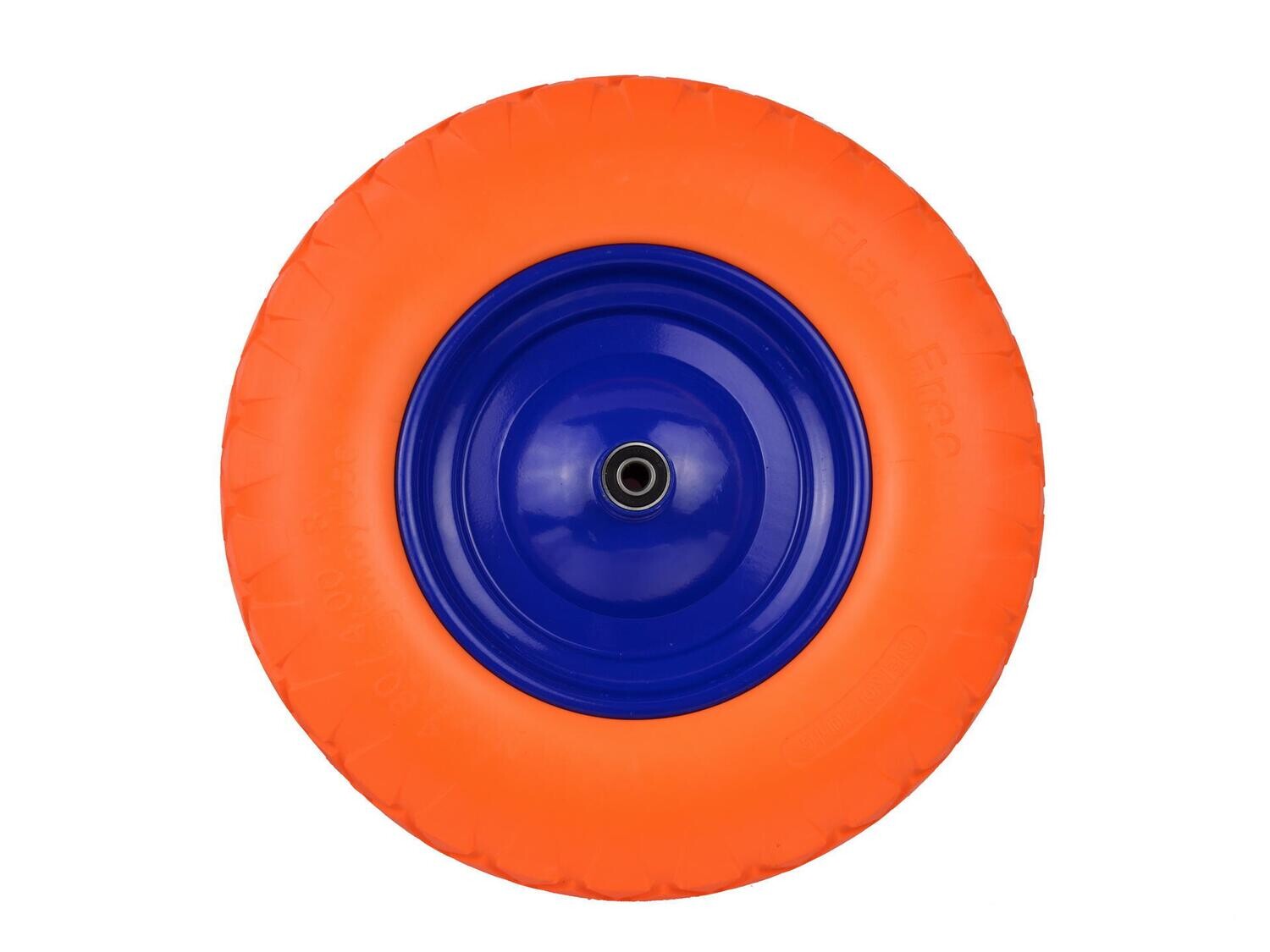 Rad für Schubkarre 4.00-8 voll PU orange /