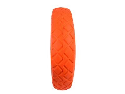Rad für Schubkarre 4.00-8 voll PU orange /