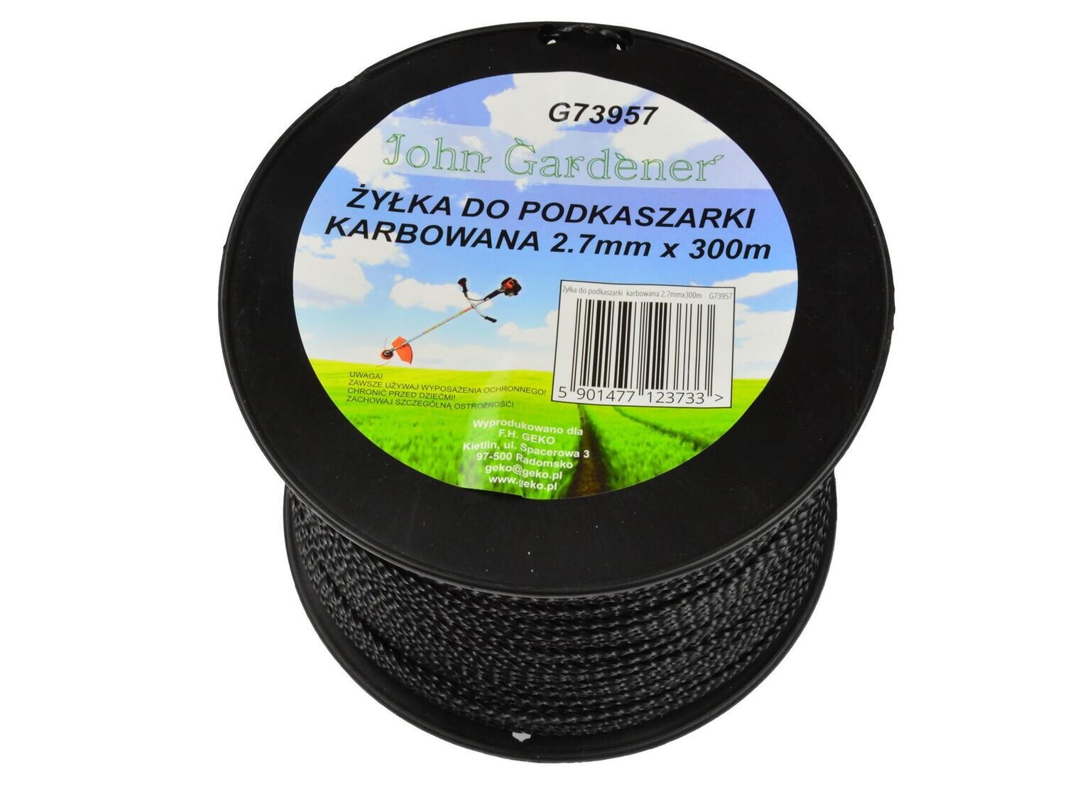 Trimmerfaden für Wellpappe 2,7 mm x 300 m