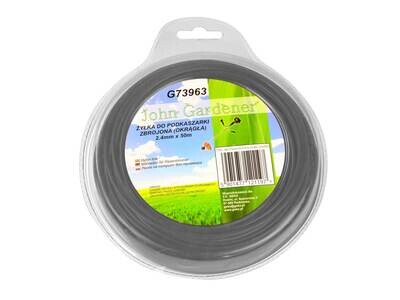 Verstärkter Trimmerfaden (rund) 2,4 mm x 50 m