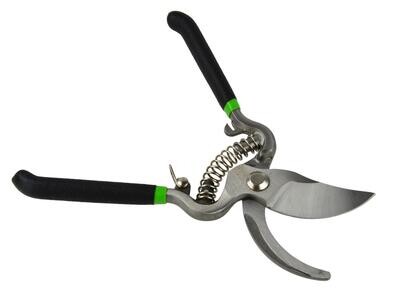 Gartenschere 200mm, schwarzer Stahlgriff