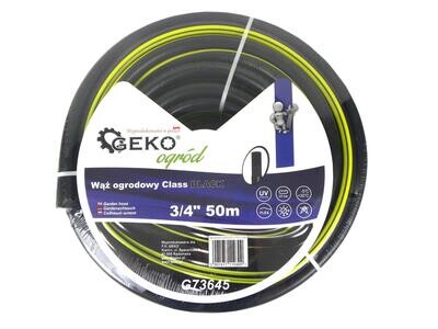 Gartenschlauch KLASSE SCHWARZ 3/4&quot; 50m GEKO