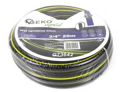 Gartenschlauch KLASSE SCHWARZ 3/4" 20m GEKO