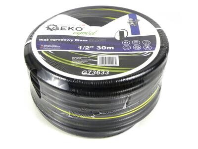 Gartenschlauch KLASSE SCHWARZ 1/2" 30m GEKO