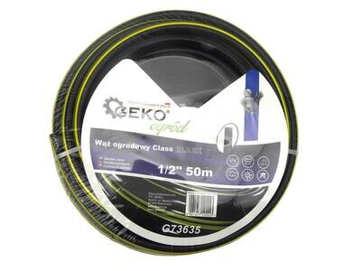 Gartenschlauch KLASSE SCHWARZ 1/2&quot; 50m GEKO