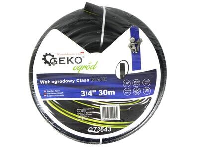 Gartenschlauch KLASSE SCHWARZ 3/4&quot; 30m GEKO