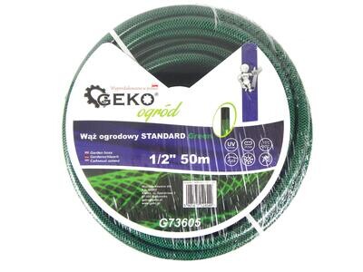 Gartenschlauch STANDARD Grün 1/2&quot; 50m GEKO