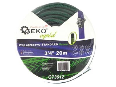 Gartenschlauch STANDARD Grün 3/4&quot; 20m GEKO